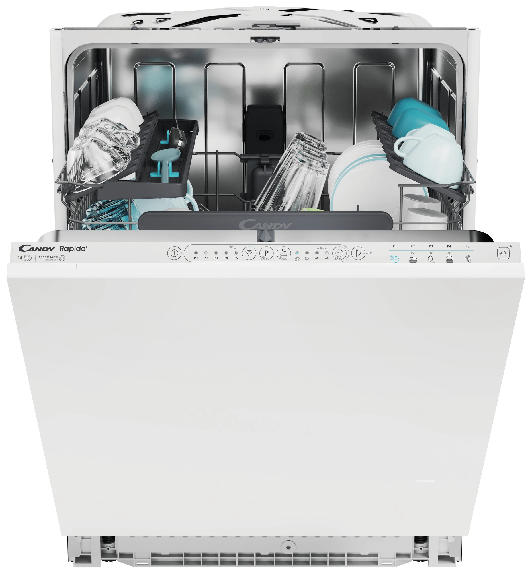 Встраиваемая посудомоечная машина Candy Rapido` CI 4E7L0W-08