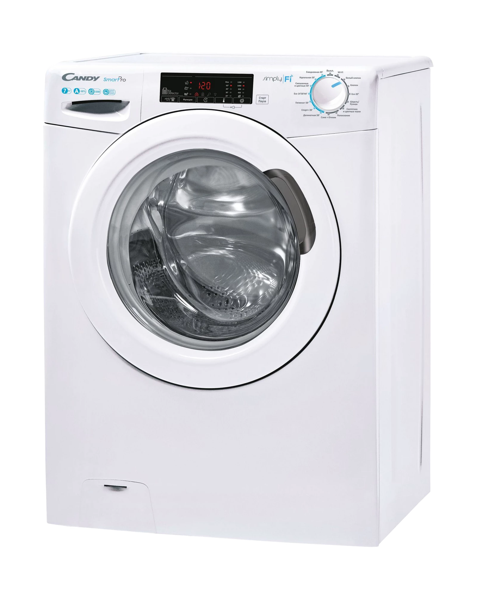 Узкая стиральная машина Candy Smart Pro CO4 127T3/2-07